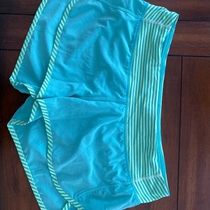 Old school 2-way stretch lululemon speed shorts